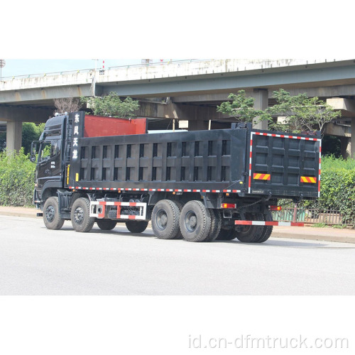 Dongfeng 8*4 420hp Truk Dump Mengangkat Depan